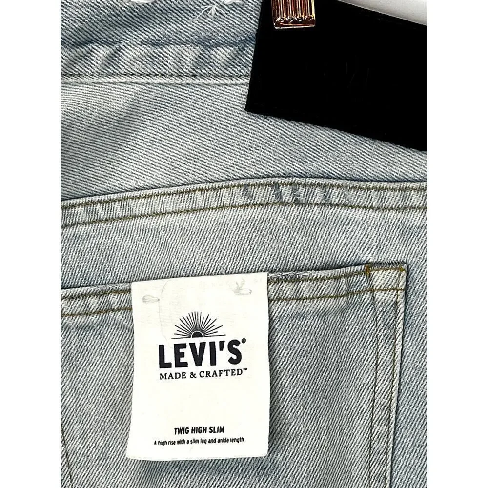 NWT Levi's Made and Craft‎ Twig High Slim Jeans SZ 32